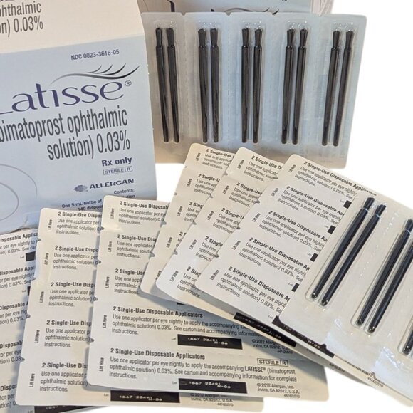 280 Lash Brushes Sealed Sterile Applicator Disposable NWT Unopened - Picture 2 of 2